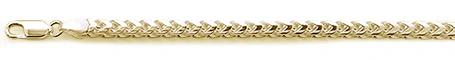 <span>CLOSEOUT 20% OFF! </span> 120-4MM Yellow Gold Plated Oval Franco .925 Sterling Silver Chain 20-28" NEW