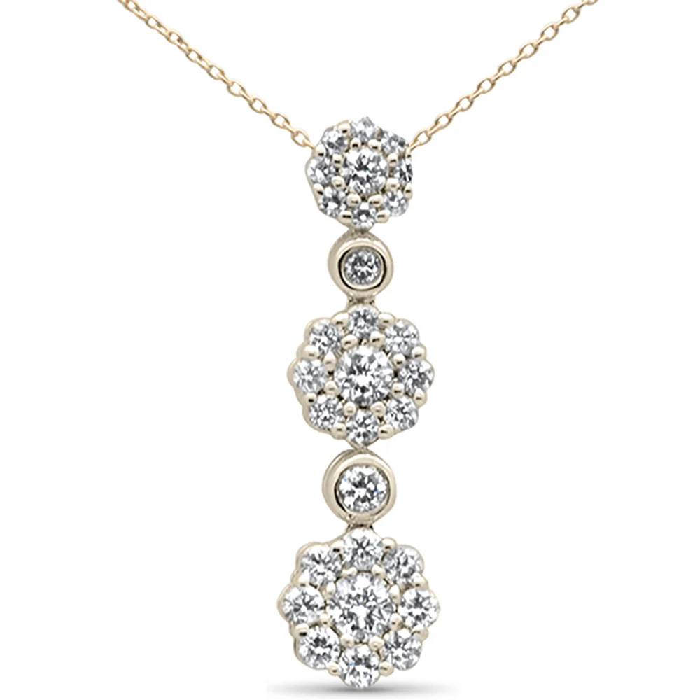 <span>DIAMOND CLOSEOUT! </span> .39ct G SI 14K Yellow Gold Diamond Fashion Pendant 18" Long Chain Included