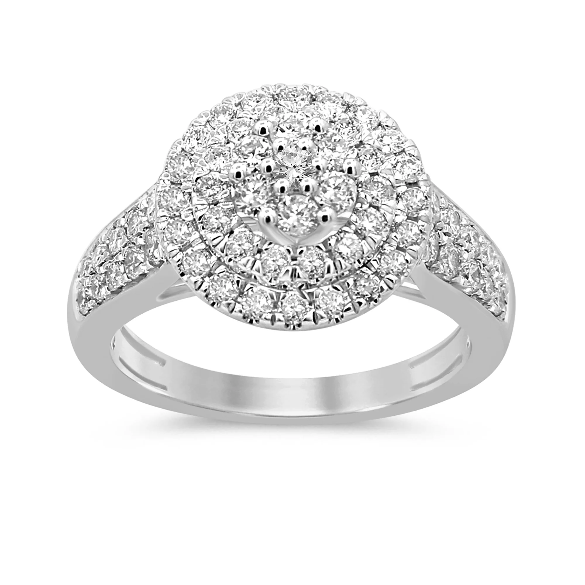 <span>DIAMOND CLOSEOUT! </span> 1.03ct G SI 10k White Gold Diamond Engagement Ring Size 6.5