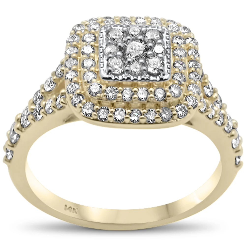 <span>DIAMOND CLOSEOUT! </span>1.04ct G SI 14K Yellow Gold Diamond Engagement Ring Size 6.5