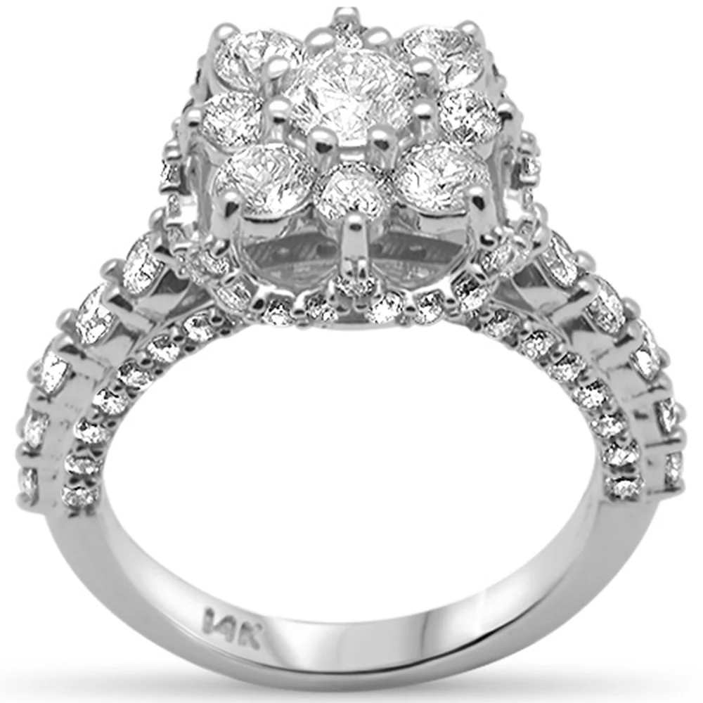 <span>DIAMOND CLOSEOUT! </span>2.47ct G SI 14K White Gold Engagement Ring