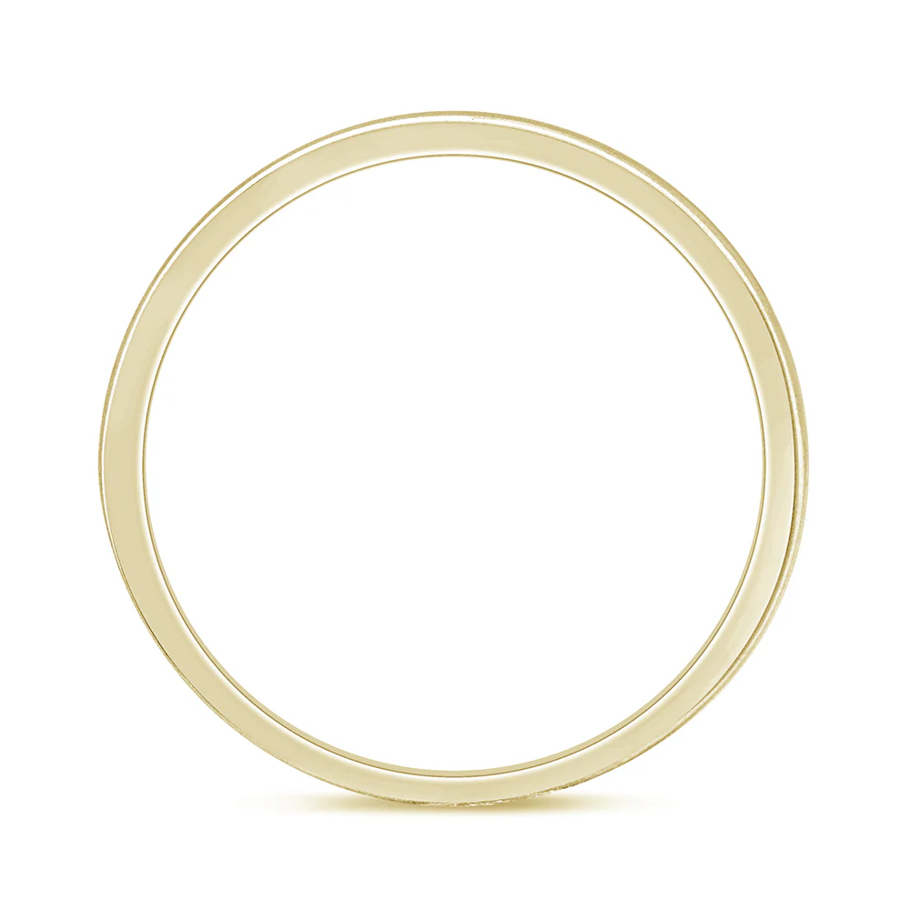 .21ct G SI 14K Yellow Gold Diamond Wedding Band Size 6.5 - Image 2