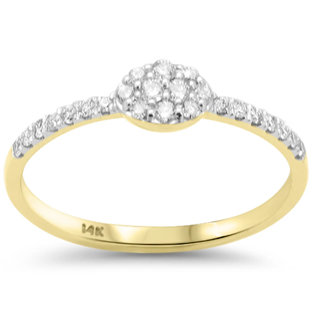 .21ct G SI 14K Yellow Gold Oval Shaped Diamond Ring Size 6.5