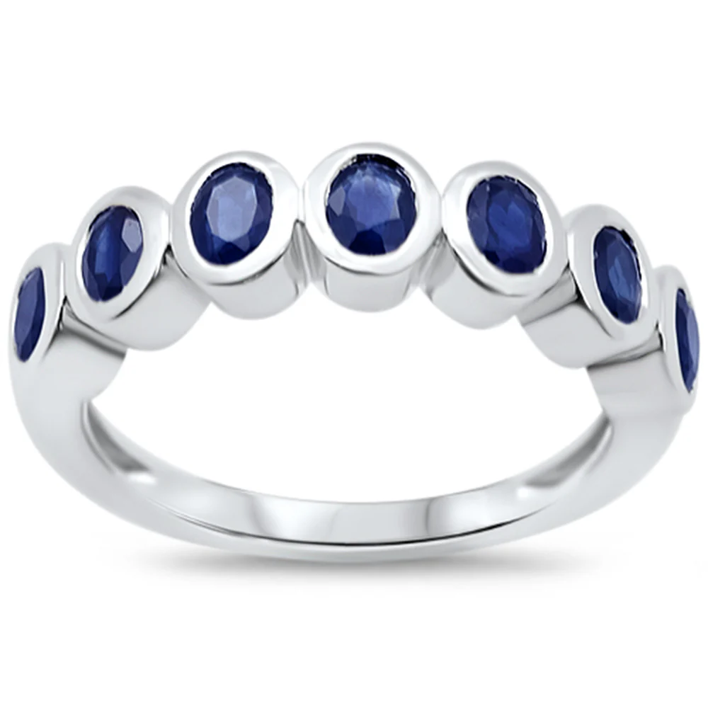 <span style="color:purple">SPECIAL!</span>1.58ct G SI 14KT Yellow Gold Blue Sapphire Gemstone Ring Size 6.5